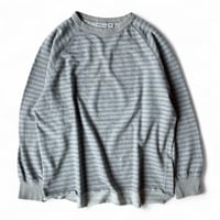 WALLA WALLA SPORT / U.S. MADE STRIPE LT TERRY CREW