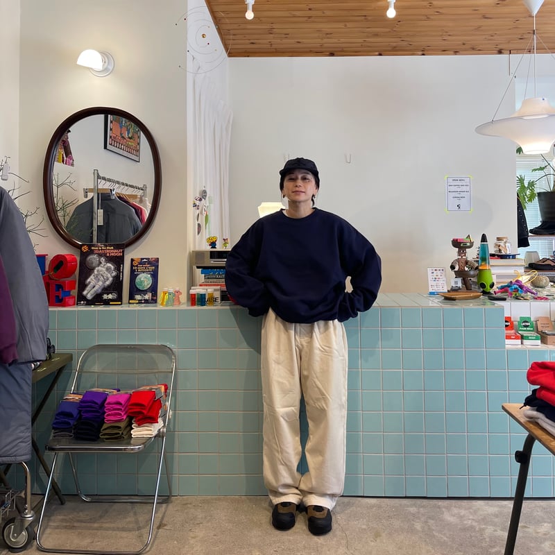 COMFORTABLE REASON / Fleece Back Slacks | FLUTTER