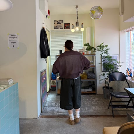 COMFORTABLE REASON / Botanical Wax Aging Shorts