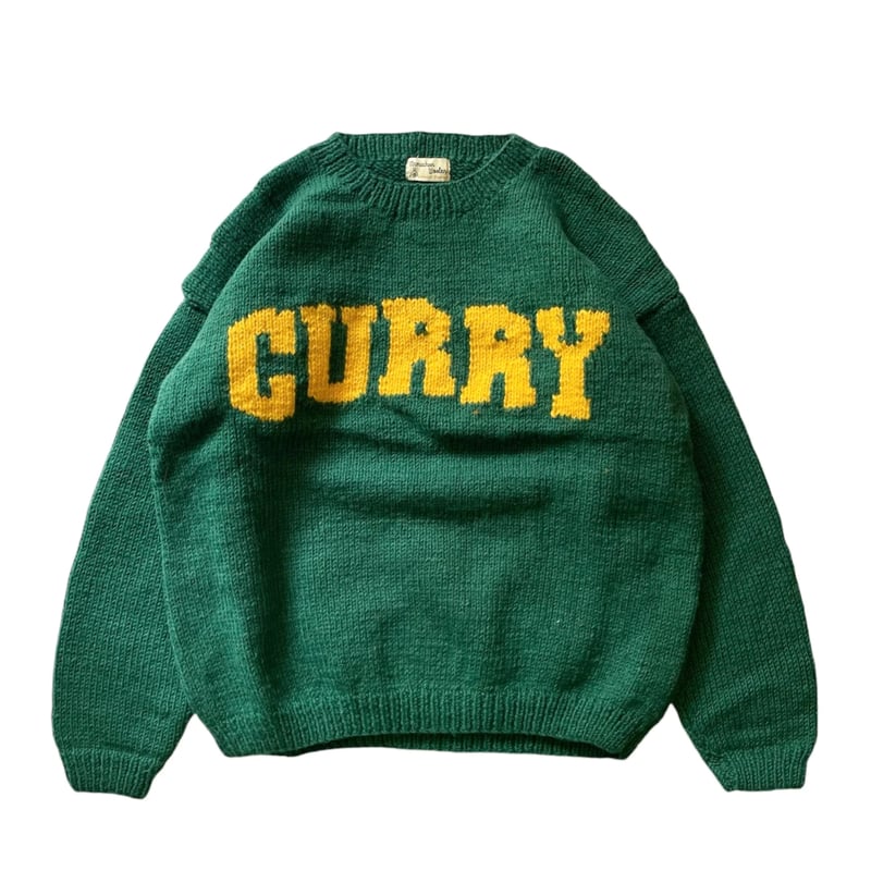 MacMahon Knitting Mills / Crew Neck Knit-GREEN ...