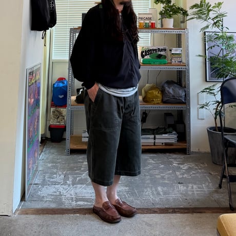 COMFORTABLE REASON / Botanical Wax Aging Shorts