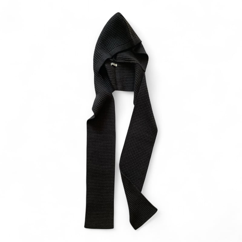 COMFORTABLE REASON / Waffle Hood Scarf | FLUTTER