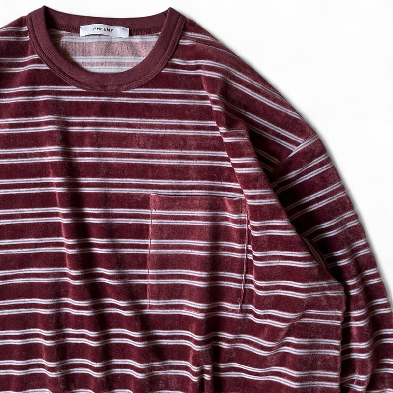 PHEENY / Velvet border L/S | FLUTTER