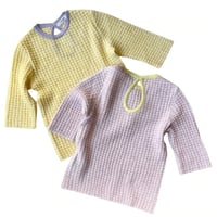 PHEENY / Check Jacquard Knit S/S