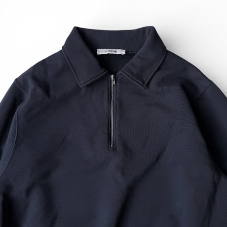 PHEENY / Athleisure Half-Zip Collared Pullover