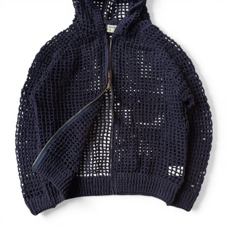 MacMahon Knitting Mills / Mesh Zip Hood