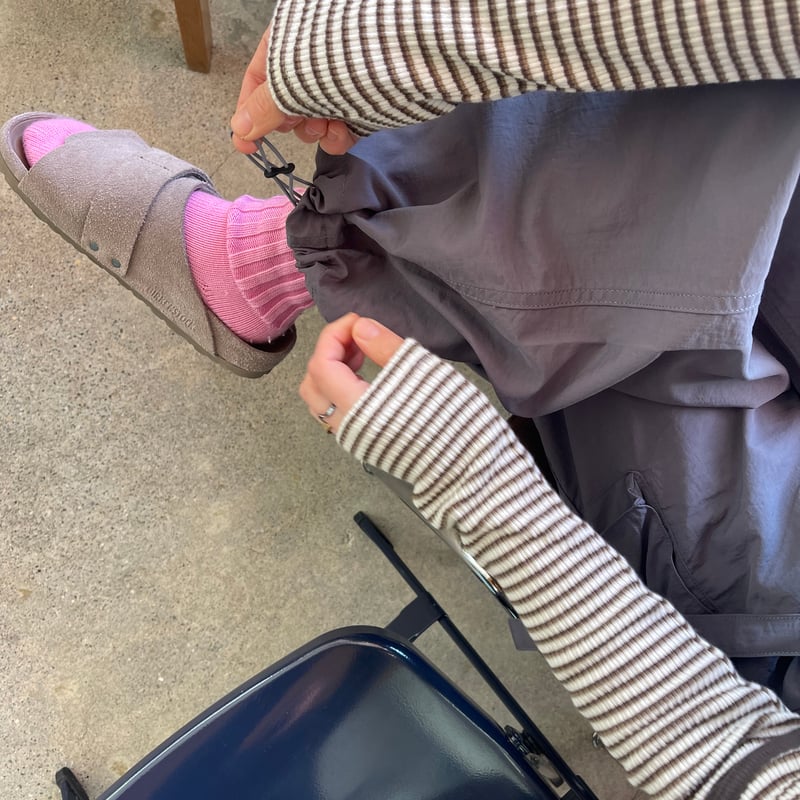 PHEENY / Nylon taffeta military pants | FLUTTER