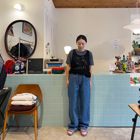 NEO BLUE / BAGGY SKATE PANTS