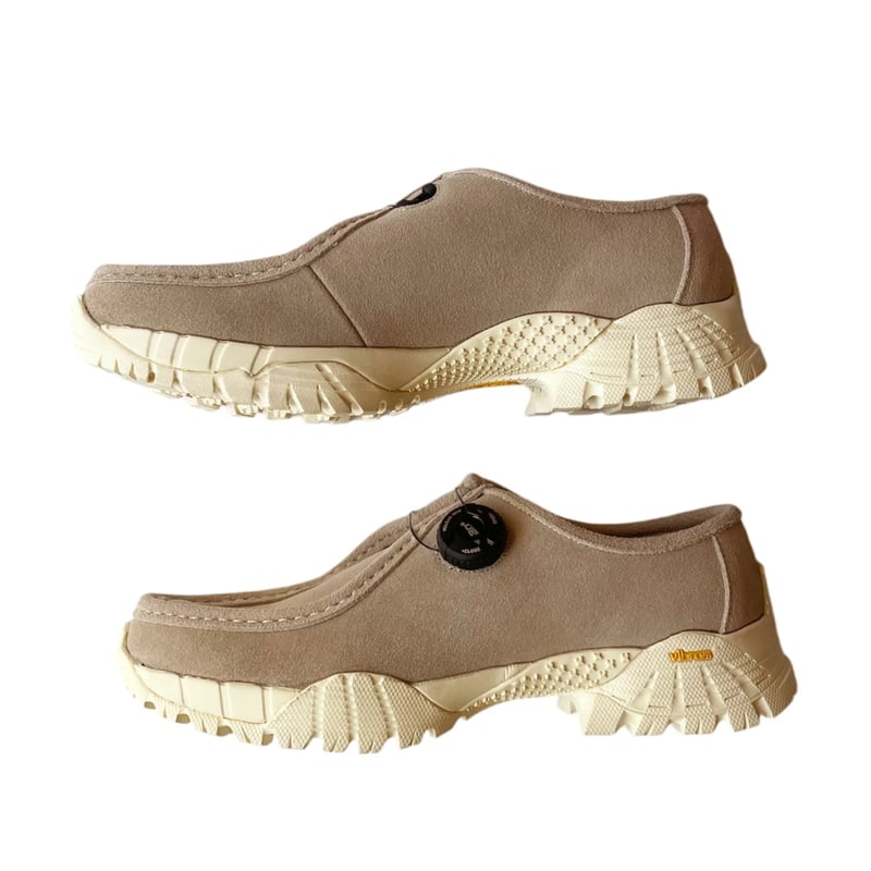 靴 PG playground knock2 ktx 42 PG Knock2 Suede Brown – Front General Store