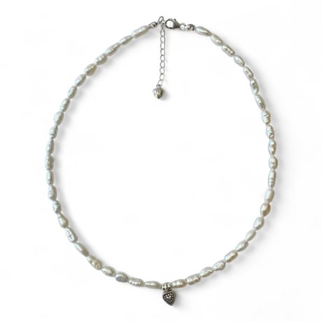 FLUTTER / Pearl＆Karen Silver choker