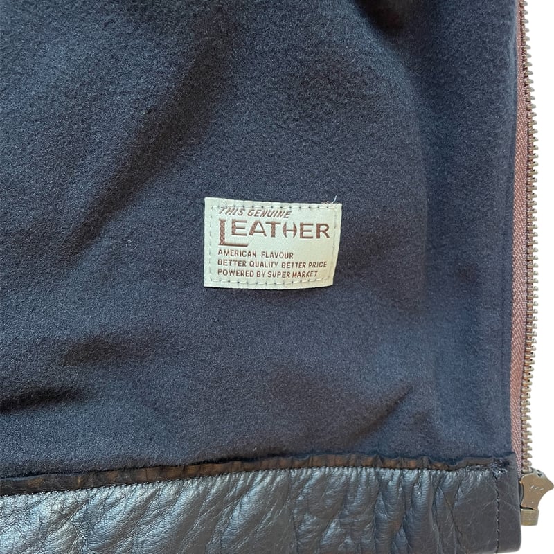 (タケ)￼新古品 リラックスフィット HORSE LEATHER RELAXFIT /HORSE LEATHER LinerFleece DRIZZLER |
