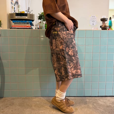 NEO BLUE / Baggy Carpenter Shorts CAMO