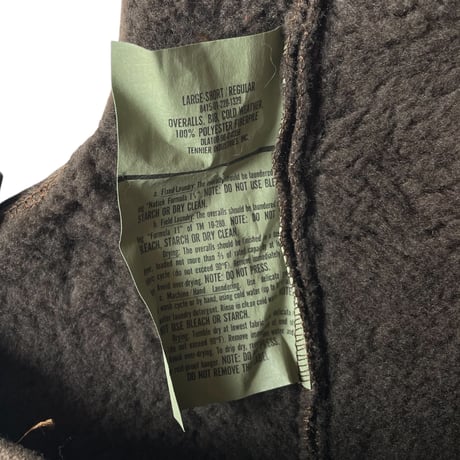 DEAD STOCK / US BEAR BIB OVERALLS