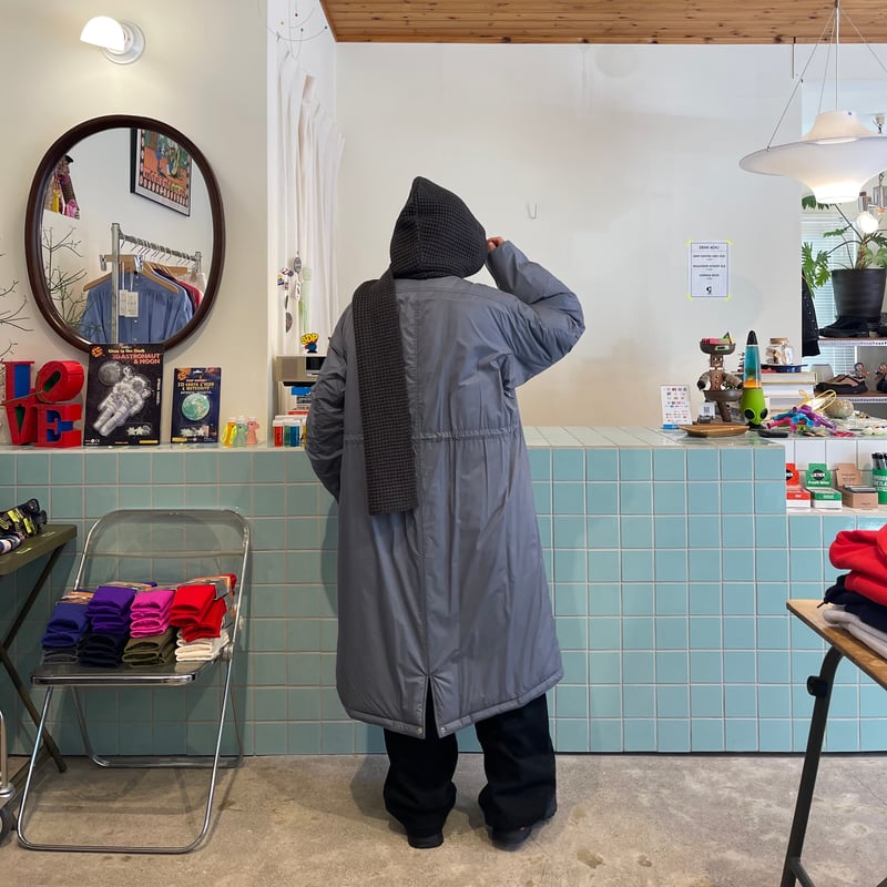 COMFORTABLE REASON / Waffle Hood Scarf | FLUTTER