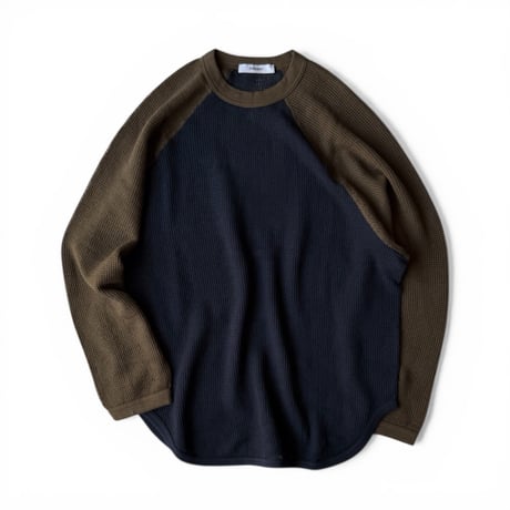 PHEENY / Basket Mesh Raglan L/S Tee