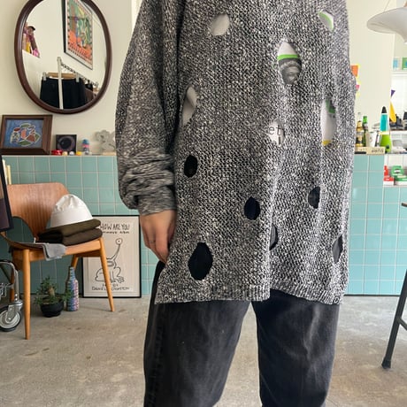 PHINGERIN / HOLE KNIT SKIPPER