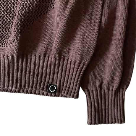PHINGERIN / WINDOW WEB SWEATER