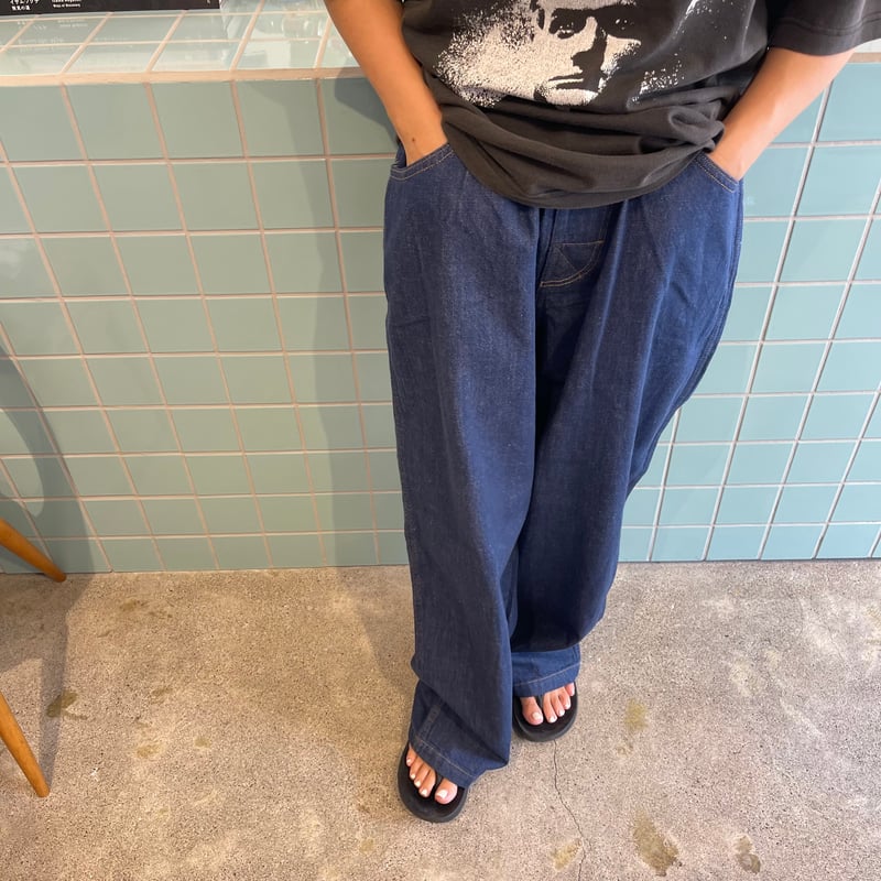 パンツ comfortable reason Reactive Dyed Denim COMFORTABLE REASON｜Reactive Dyed Denim｜BLUE – Origin Store