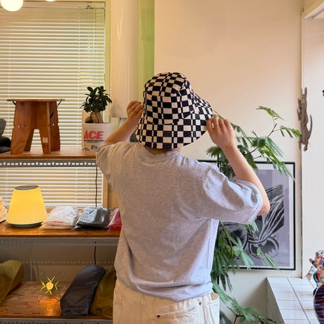 PHEENY / Checkered Bucket Hat