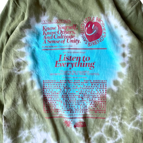 【KIDS】 SAYHELLO Little Brother / D.Y.E L/S Tee