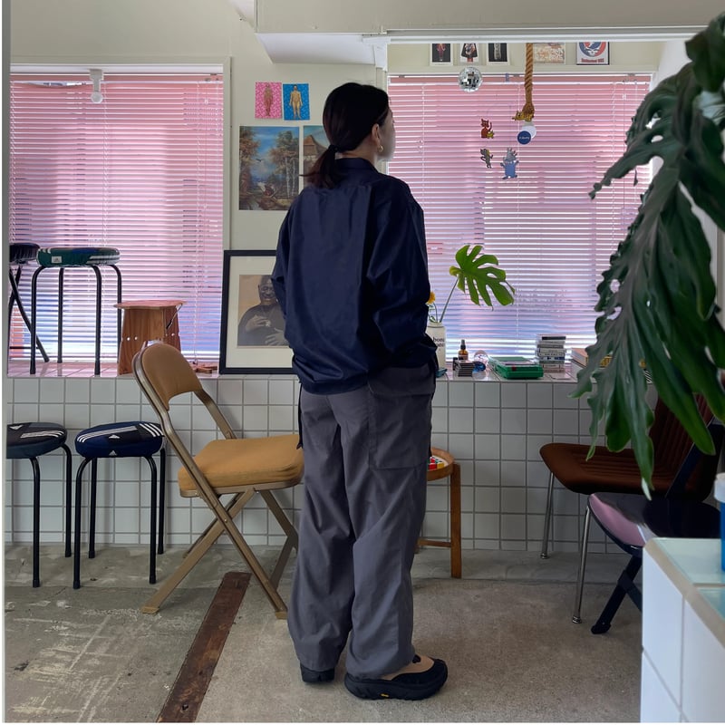 PHEENY / Nylon taffeta military pants | FLUTTER