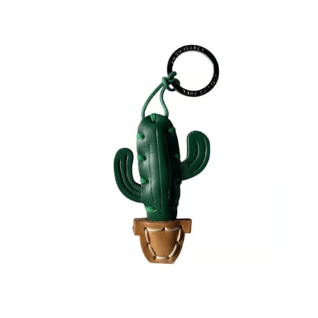 LA CUOIERA / Leather Key Holder CUCTUS