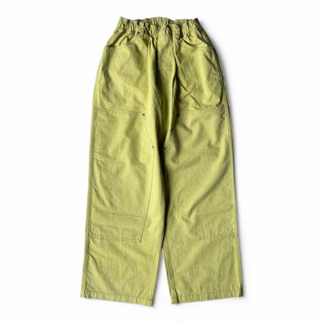 COMFORTABLE REASON / Double Knee Pigment Pant