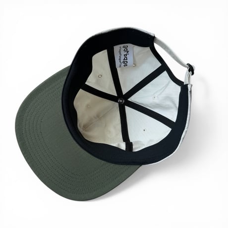 garbage / SOFT BRIM 6 PANEL CAP LOW (HAPPY CHEMICALS)