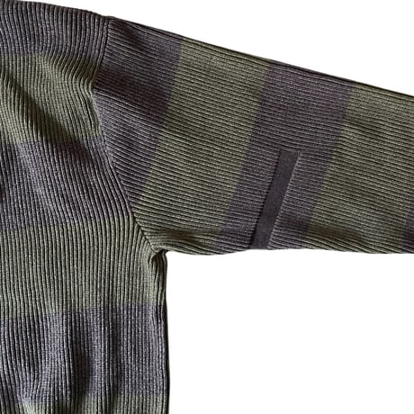 PHINGERIN / CORDY KNIT MEXPARKA STRIPE