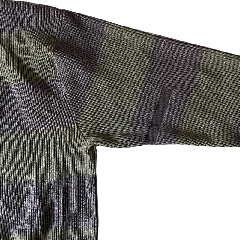 PHINGERIN / CORDY KNIT MEXPARKA STRIPE | FLUTTER