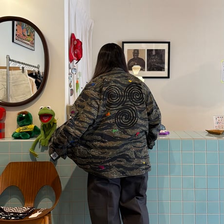 SAYHELLO×Woofie / House Made Army Jacket