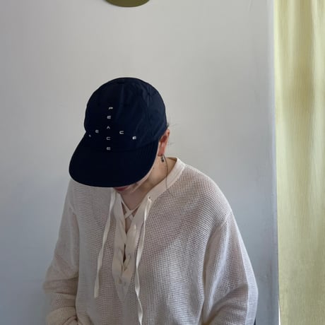 garbage / SOFT BRIM 6 PANEL CAP (BIG PEACE)