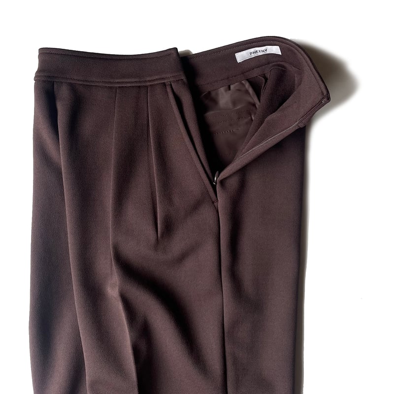PHEENY / Amunzen 2 tuck wide pants | FLUTTER PHEENY / Amunzen 2 tuck wide pants | FLUTTER