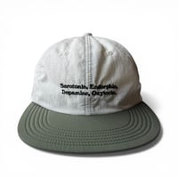garbage / SOFT BRIM 6 PANEL CAP LOW (HAPPY CHEMICALS)