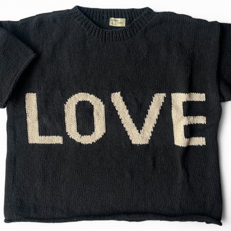 MacMahon Knitting Mills / BIG-S/S Crew Neck Knit-LOVE