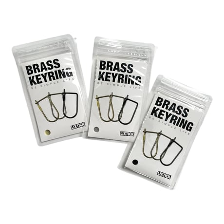 LIXTICK / BRASS Keyring