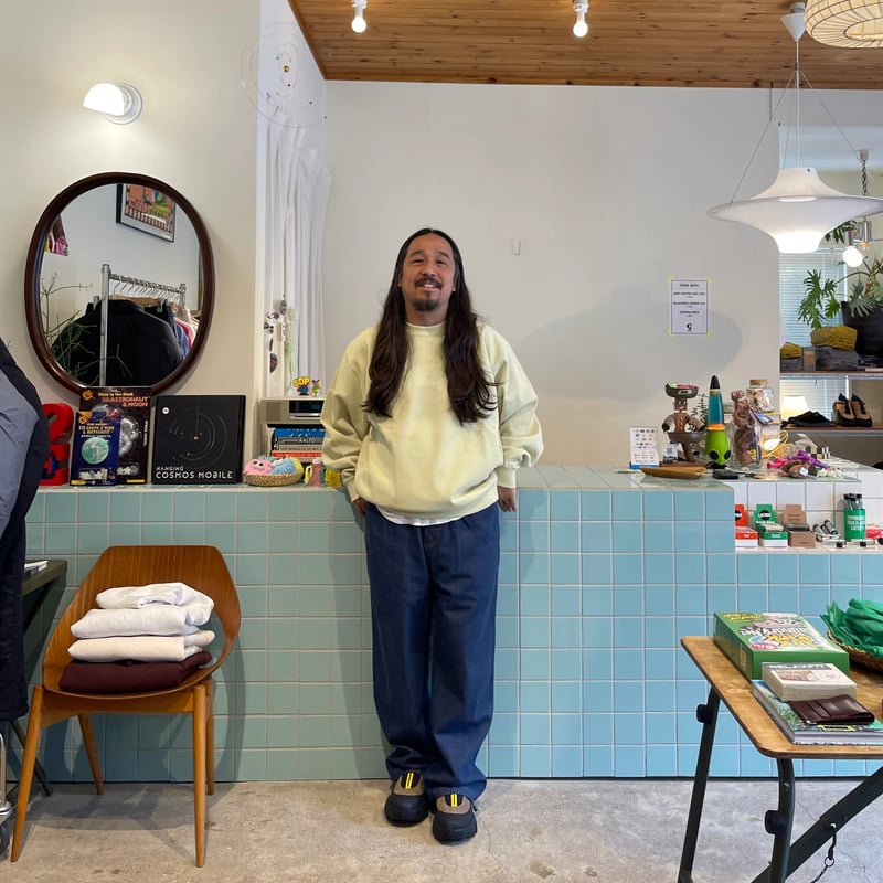 COMFORTABLE REASON / Poly Waffle Sweat | FLUTTER