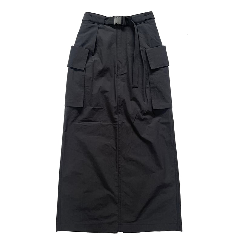 PHEENY / Cotton nylon dump military skirt | FLU 
