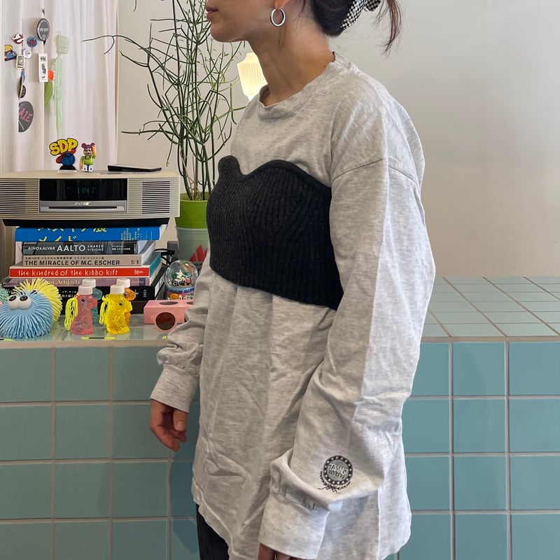 新品♡ミストレアス♡Nep Tweed Compact Bustier andwang Blair's tweed bustier - メルカリ