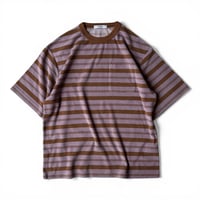 PHEENY / Pile Border Pocket Tee