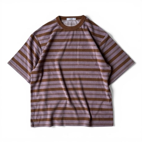 PHEENY / Pile Border Pocket Tee