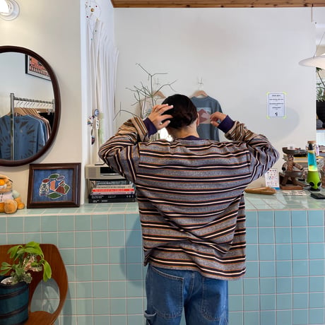 PHEENY / Multi border layered L/S