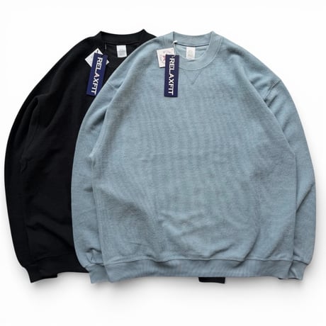 RELAXFIT / Pique sweat crew