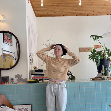 PHEENY / Cotton Shirring Scarf