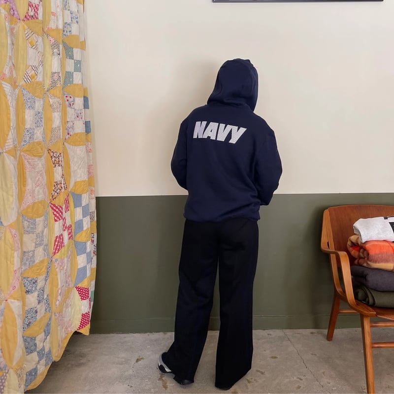 【AP STUDIO】U.S. NAVY プリント スウェット ブルー AP STUDIO】U.S. NAVY プリント スウェット ブルー AP STUDIO