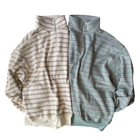 SAYHELLO / Half Zip Border