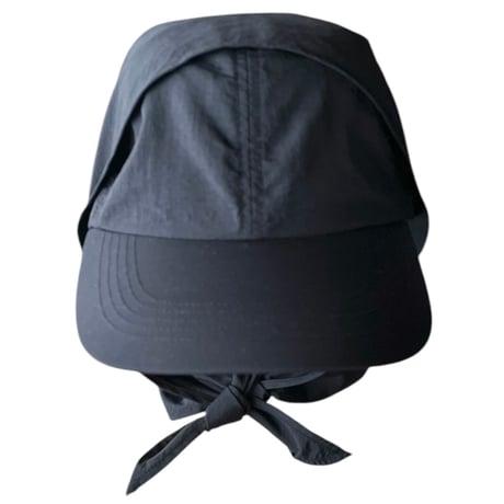 PHEENY / Nylon taffeta cap with scarf