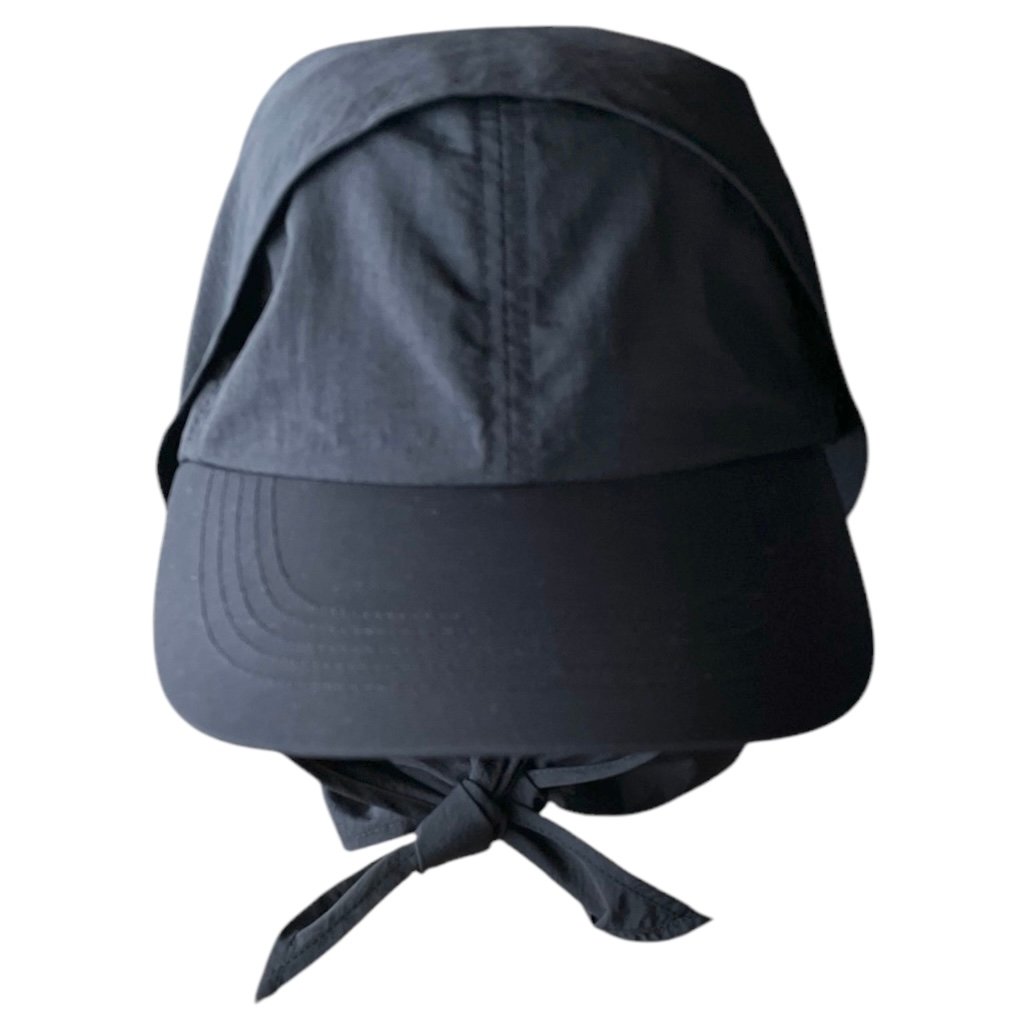 PHEENY / Nylon taffeta cap with scarf | FLUTTER PHEENY / Nylon taffeta cap with scarf | FLUTTER