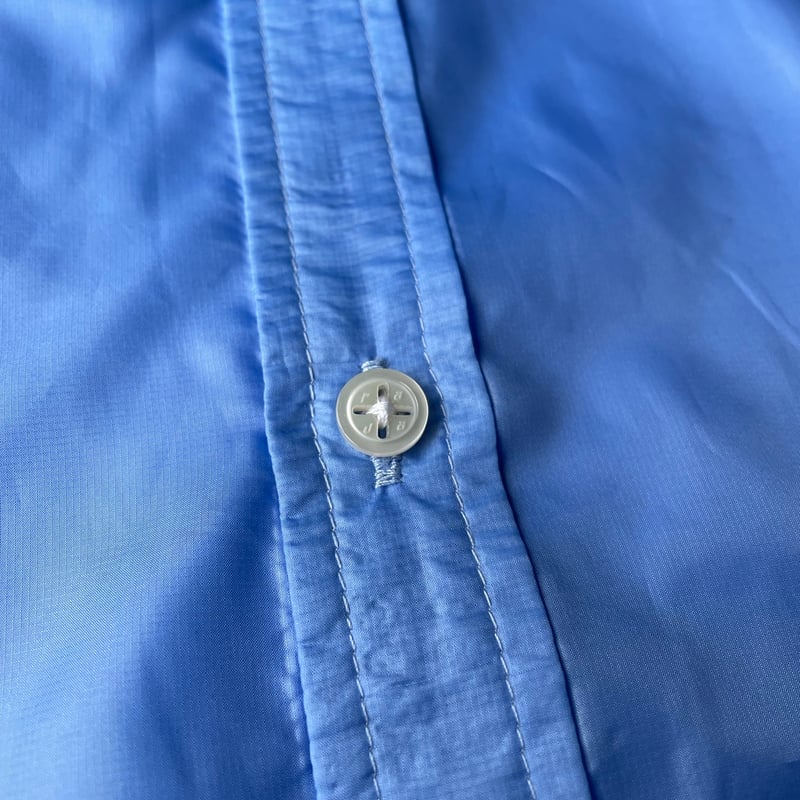 Rajabrooke青 長袖シャツ rajabrooke シャツ / ラジャブルック KAMO KERJA SHIRT (LONG