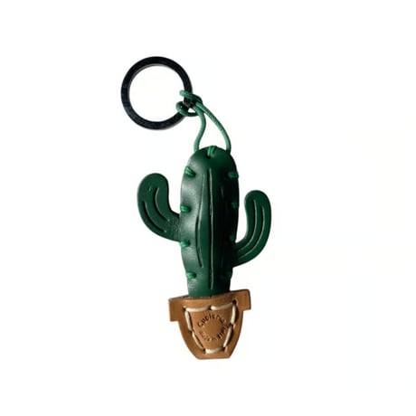 LA CUOIERA / Leather Key Holder CUCTUS